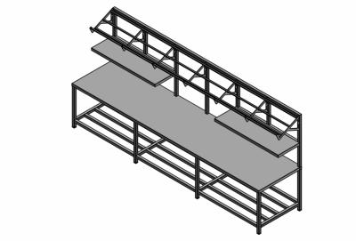 Weegstation met werktafel